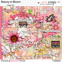 Beauty in Bloom -  Page Kit - by Neia Scraps