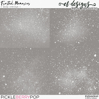 Frosted Memories Snowy Overlays by et designs