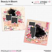 Beauty in Bloom - Templates - by Neia Scraps