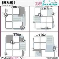 {CU} Life Pages 2 Templates by JB Studio