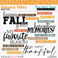 Autumn Vibes Word Bits Pack