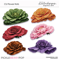 CU Flowers Hats
