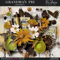 Grandma's Pie ~ Basic Kit by TirAmisu design