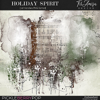 Holiday Spirit ~ art transfers by TirAmisu design  