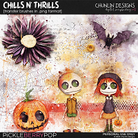 Chills n' thrills - transfer brushes in .png format