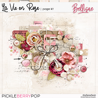 LA VIE EN ROSE | page kit by Bellisae