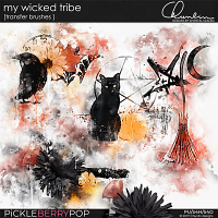 My wicked tribe - transfer brushes