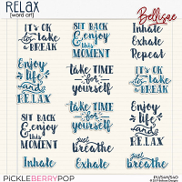 RELAX | word art by Bellisae