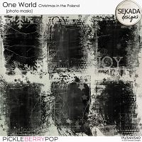 One World [photo masks] by Sekada Designs 