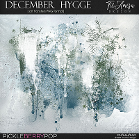 December Hygge ~ art transfers 