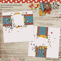 Autumn Potpourri: Template Set 2