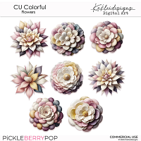 CU Colorful Flowers