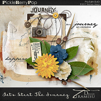 Let's Start The Journey ~ Basic Kit by Tiramisu design 