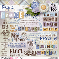 Peace On Earth: WordArt