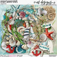 Enjoy Sunny Days Kit & Solids & Alpha