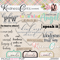 Kindness Counts: WordArt