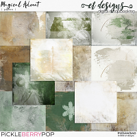 Magical Advent Artsy Papers by et designs