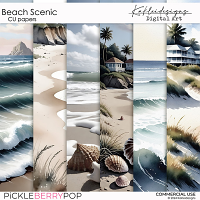 CU Beach Scenic Papers