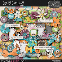 Crazy Cat Lady [Kit] by Cindy Ritter 