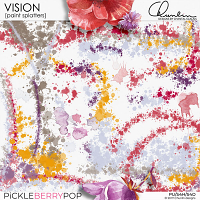 VISION - paint splatters