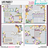 {CU} Life Pages 7 Templates by JB Studio