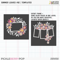 Summer Leaves 02 | Templates