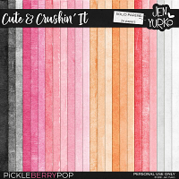 Cute and Crushin' It Solid Papers