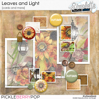 Leaves and Light (cards and more) 