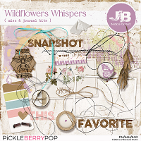 Wildflowers Whispers Misc & Journal Bits by JB Studio