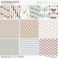 Superdad Layered Patterns (CU)