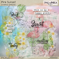 Pink Sunset Overlays and WA