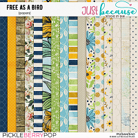 Free As A Bird Papers by JB Studio