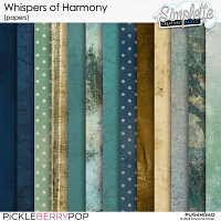 Whispers of Harmony (papers) by Simplette