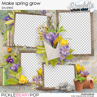 Make Spring grow (clusters) by Simplette