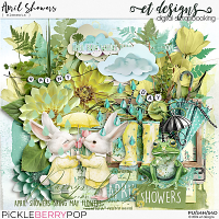 April Showers Elements by et designs