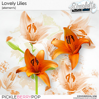 Lovely Lilies (CU elements)