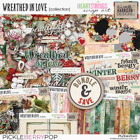 Wreathed in Love Collection by Heartstrings Scrap Art & Aimee Harrison Designs