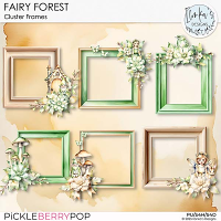 Fairy Forest Cluster Frames by Ilonka's Designs