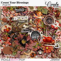 Count Your Blessings-Page Kit