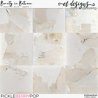 Beauty in Between Papers - Layers of White by et designs