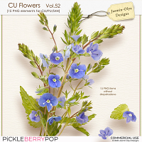 CU Flowers Vol.52 (Jasmin-Olya Designs)