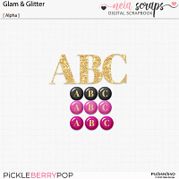 Glam & Glitter - Alpha - by Neia Scraps