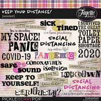 Keep Your Distance: WordArt