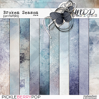 Broken Season - Art Papers {Grief Therapy} 