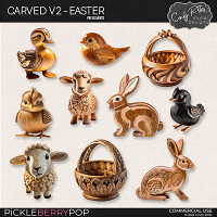 Carved V2-Easter by Cindy Ritter [CU] 