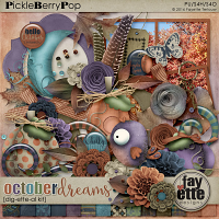 October Dreams Dig-ette-al Kit