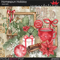 Homespun Holiday Mini Kit by reginafalango