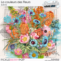 La couleur des Fleurs (full kit) by Simplette