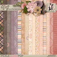 Flirt: Patterned Papers