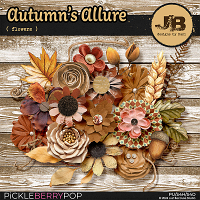 Autumn's Allure Flowers by JB Studiio